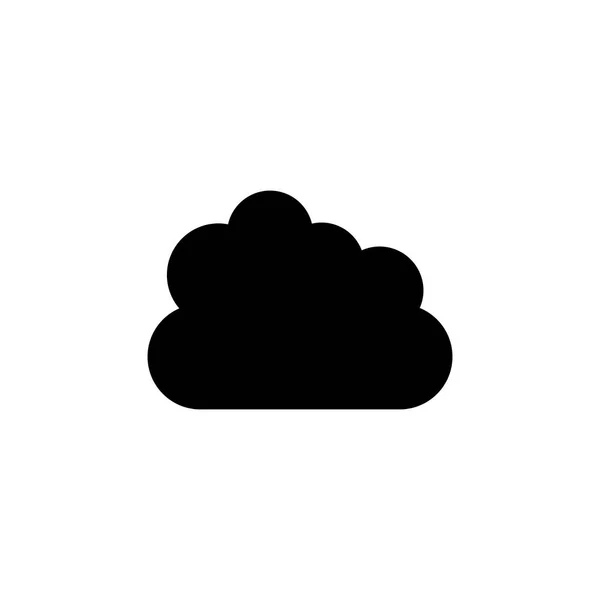 Diseño de nube aislada — Vector de stock