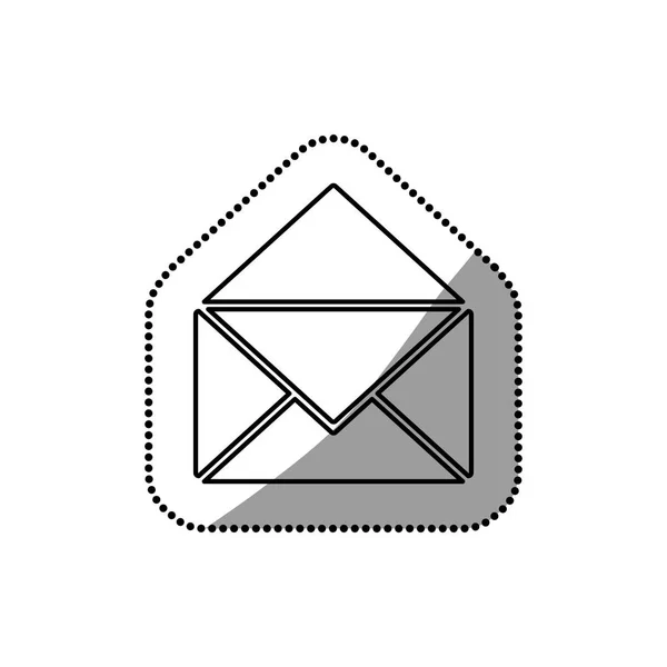 Isolated envelope design — Stock Vector