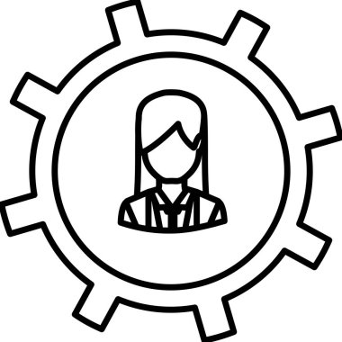 İzole dişli ve işkadını tasarım