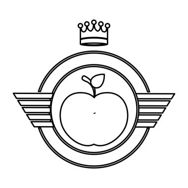 İzole apple tasarım