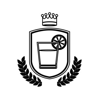 İzole meyve suyu tasarım