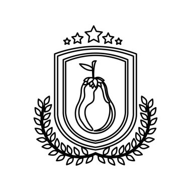 İzole patlıcan tasarım