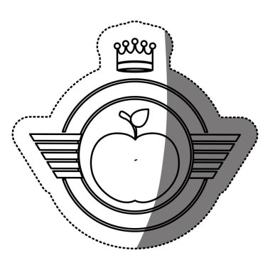 İzole apple tasarım