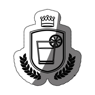 İzole meyve suyu tasarım