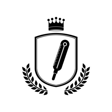 İzole termometre tasarım