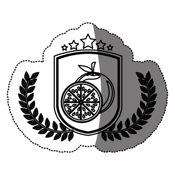 Yalıtılmış turuncu tasarım