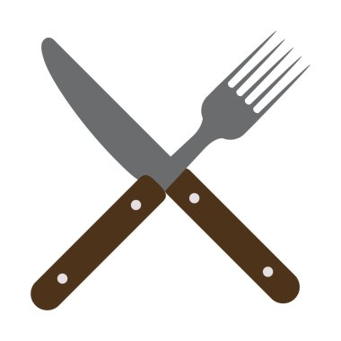 İzole çatal bıçak takımı tasarım