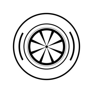 İzole limon tasarım