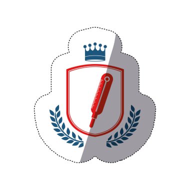 İzole termometre tasarım