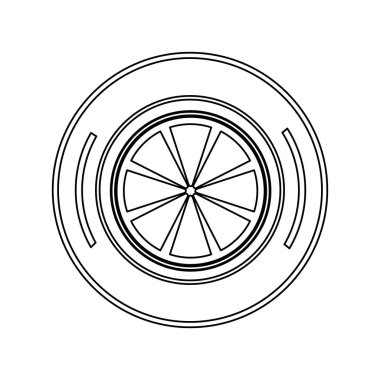 İzole limon tasarım