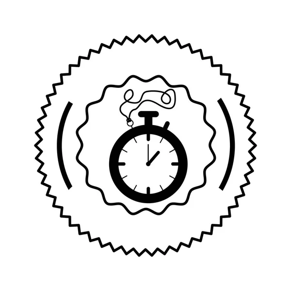 Conception de chronomètre isolé — Image vectorielle