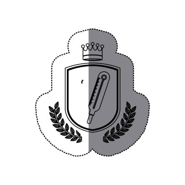 İzole termometre tasarım