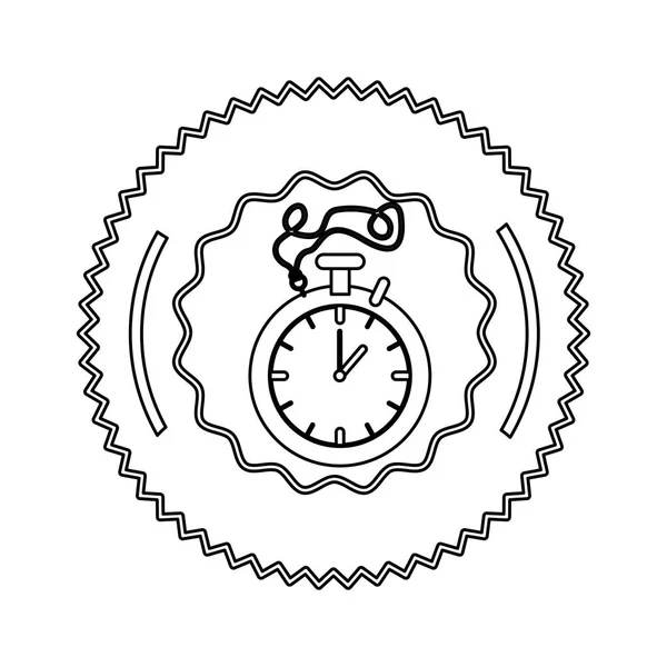 Isolated chronometer design — Stock Vector