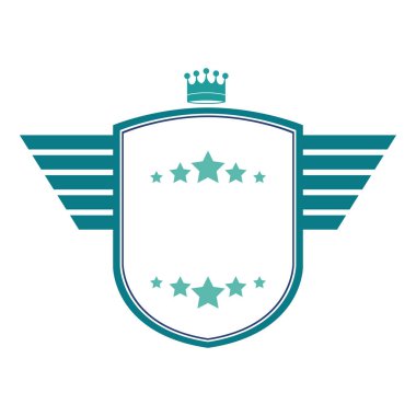 İzole ve yıldızlı tasarım