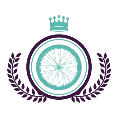 İzole bisiklet tekerleği tasarım