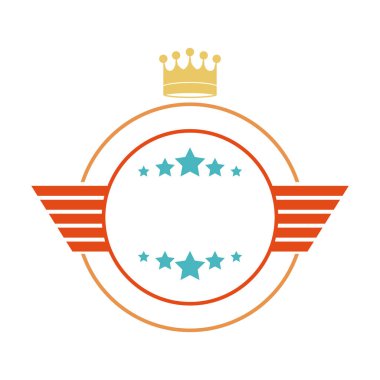 İzole ve yıldızlı tasarım