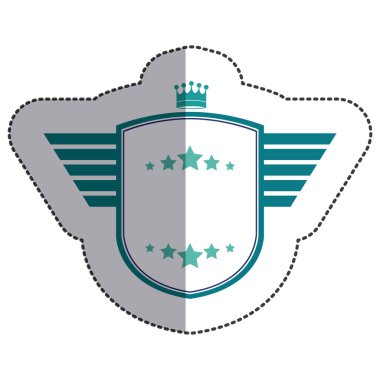 İzole ve yıldızlı tasarım