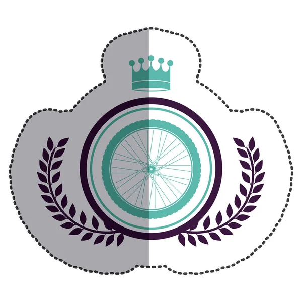 İzole bisiklet tekerleği tasarım