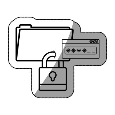 İzole dosya ve asma kilit tasarımı