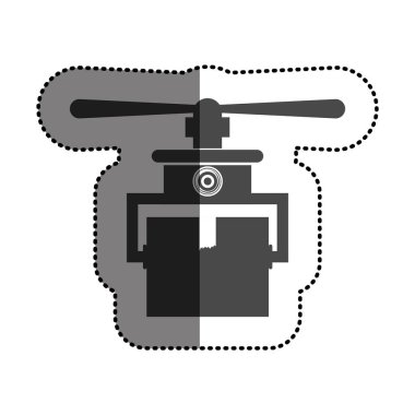 İzole dron tasarım