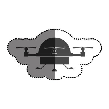 İzole dron tasarım