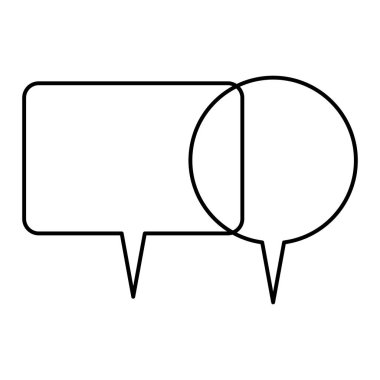 İletişim izole kabarcık tasarımı