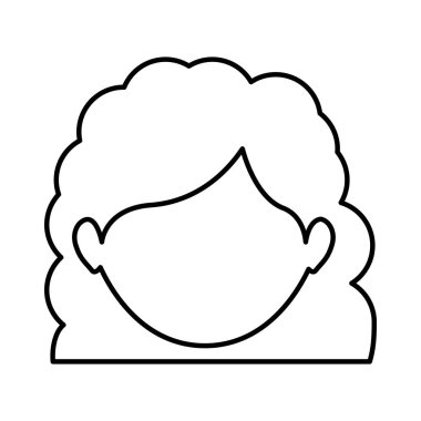 İzole kadın tasarım