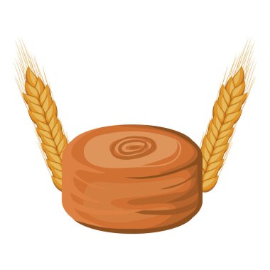 İzole ekmek tasarım