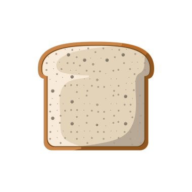 İzole ekmek tost tasarım