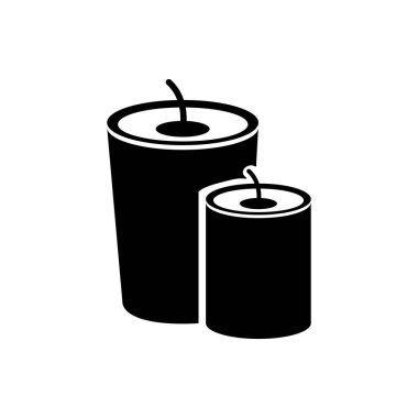 İzole mum tasarım