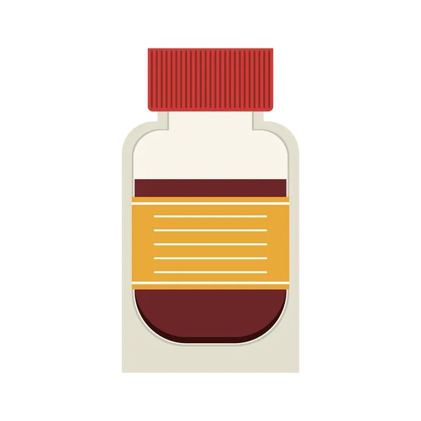 Conception de médicaments isolés — Image vectorielle