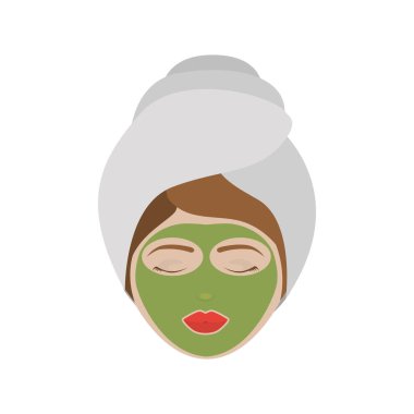 Kadın havlu spa merkezi tasarım ile