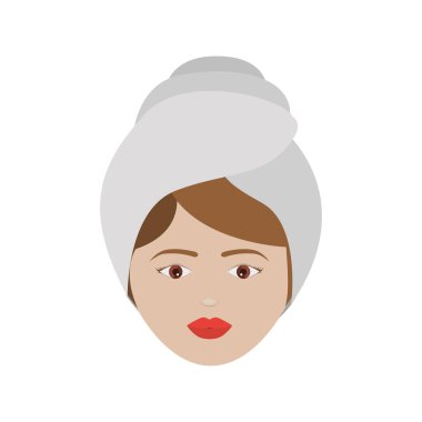 Kadın havlu spa merkezi tasarım ile