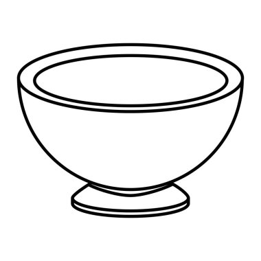 İzole kase tasarım