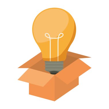 siluet ambalaj ampul ile açık