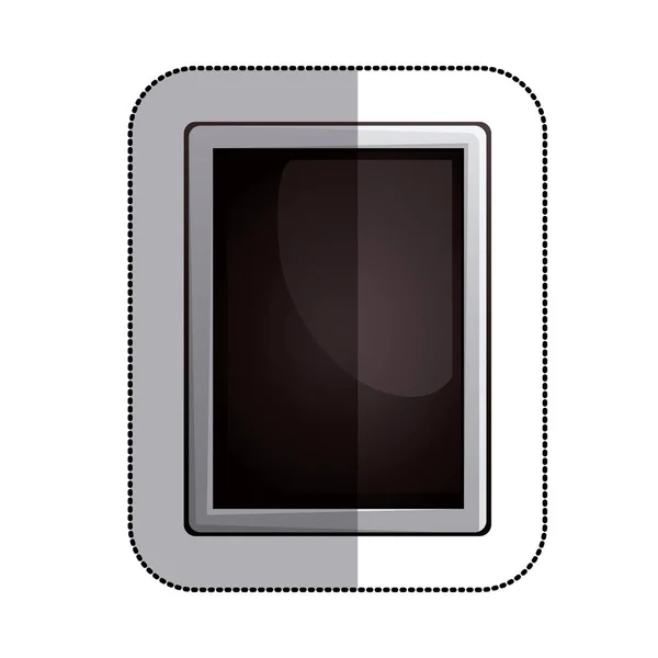 孤立したタブレット デバイスの設計 — ストックベクタ