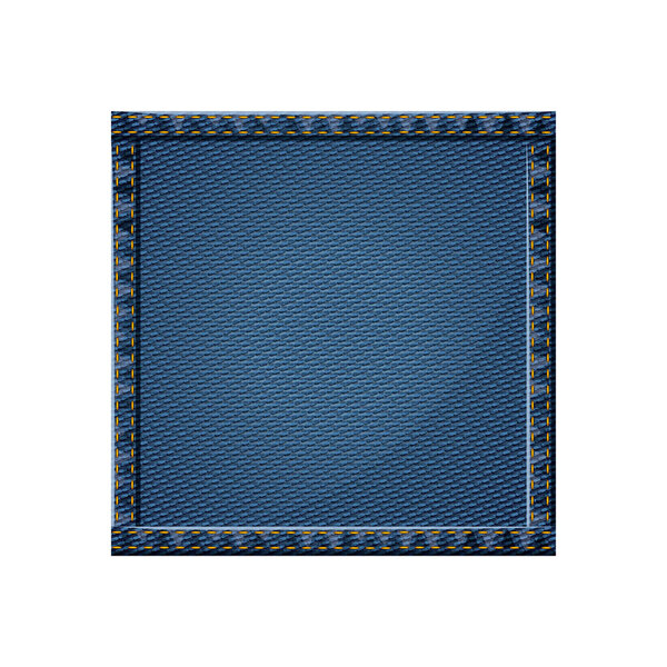 Изолированная джинсовая рама
