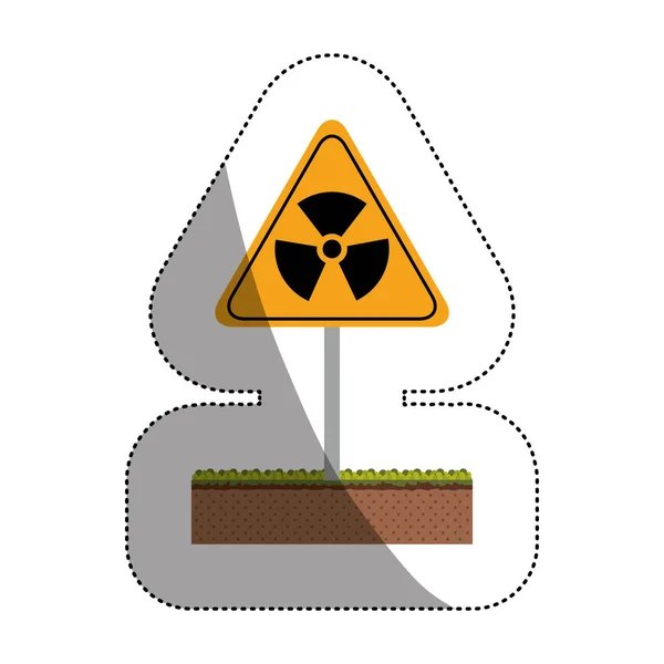 Isolated biohazard design — Stock Vector