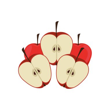 siluet renkli elma ile ayarla