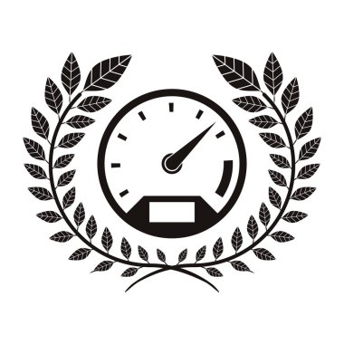 tek renkli hız göstergesi Ödülü zeytin dalı arasında