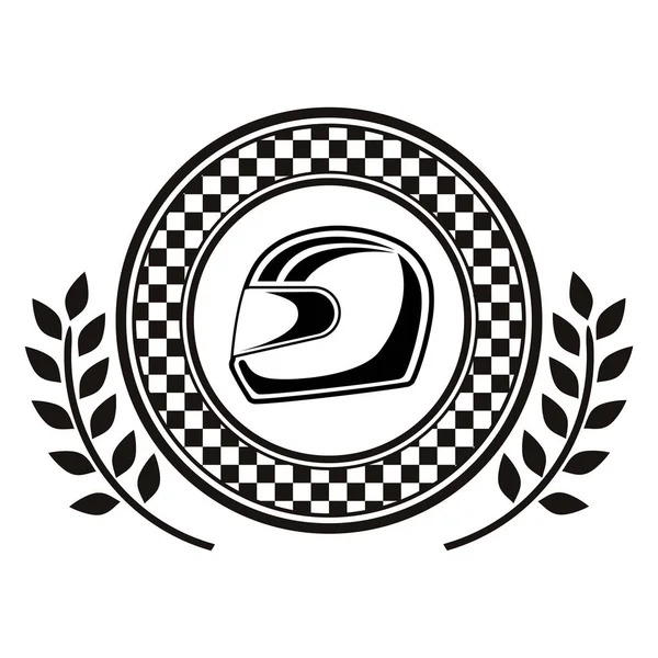 kask ve zeytin dalı yarış olan chekered kenarlıklı tek renkli tabak Ödülü