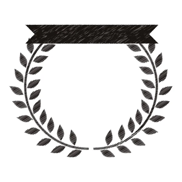 kurdele ile şube zeytin tek renkli şeritli yarım taç