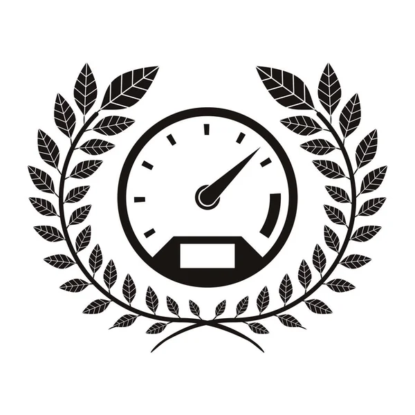 tek renkli hız göstergesi Ödülü zeytin dalı arasında