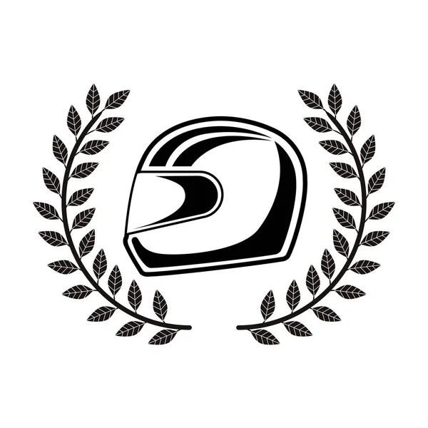 tek renkli yarış kask ile zeytin taç