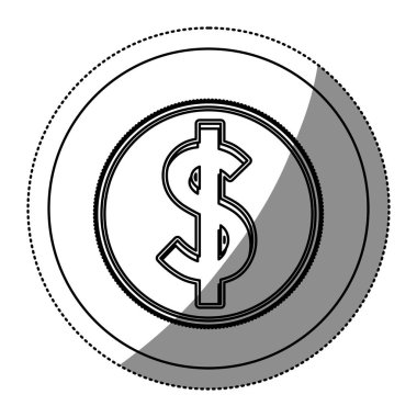 İzole sikke tasarım