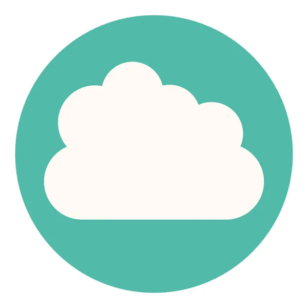 Isolerade cloud design — Stock vektor