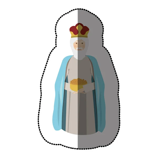 Tres Reyes Magos — Vector de stock