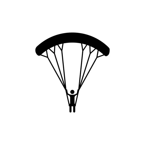 跳伞运动极限运动 — 图库矢量图片