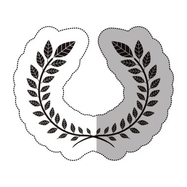 Çelenk süs yaprakları