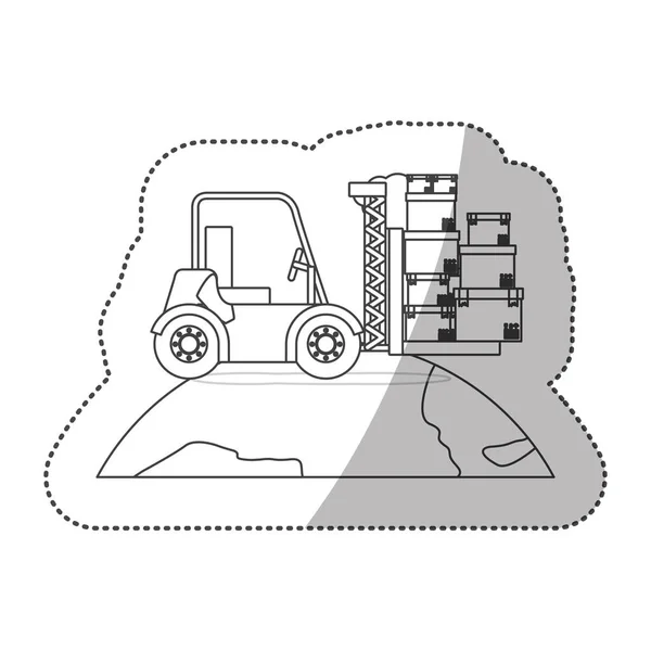 Levering en logistieke — Stockvector